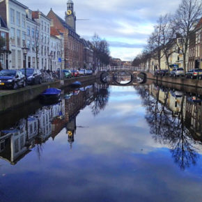 Rapenberg Canal, Leiden, the Netherlands
