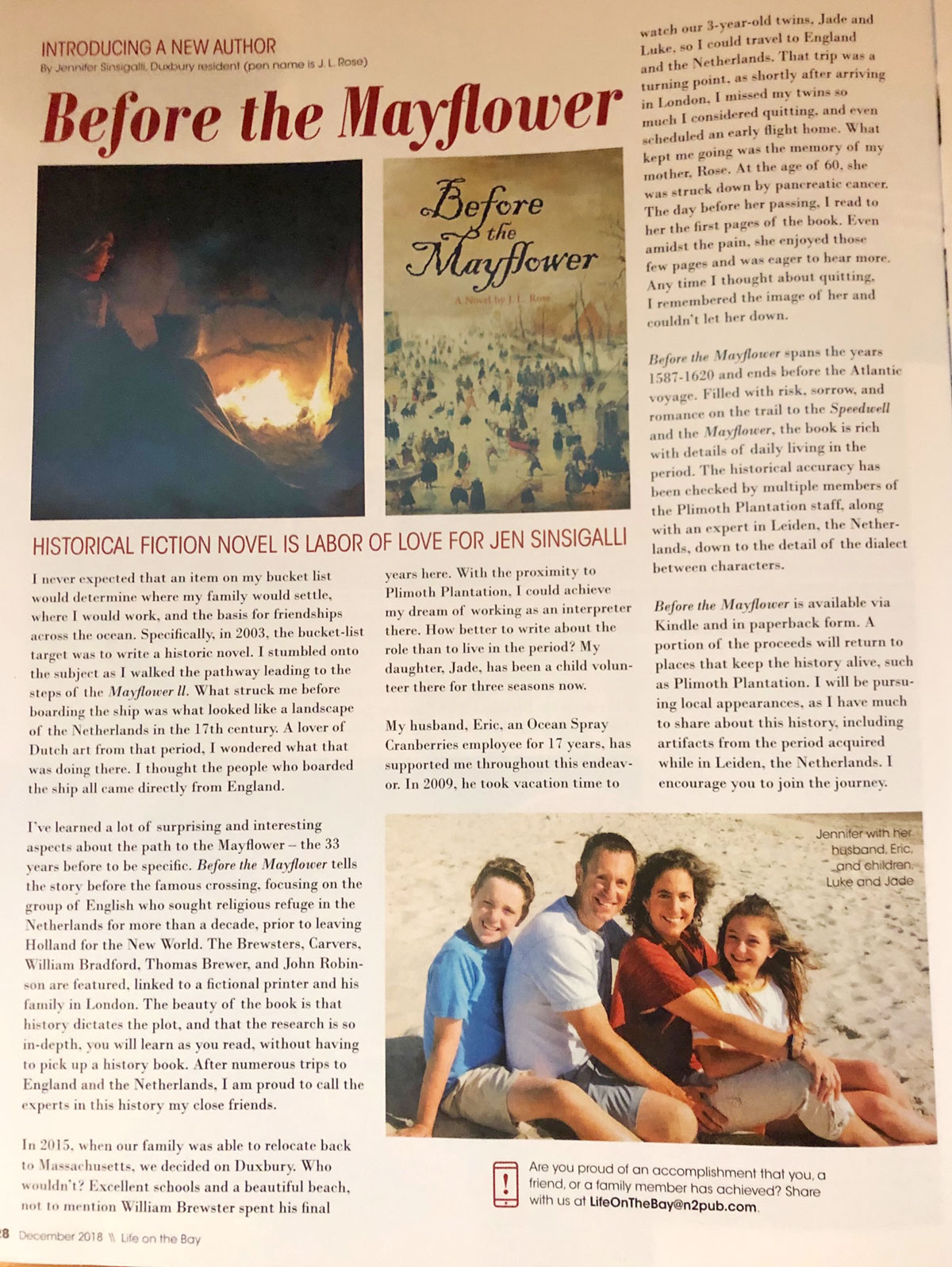 Life on the Bay article
