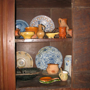 Pottery from the Period, Leiden American Pilgrim Museum